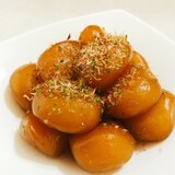 おやつにお弁当に！玉こんにゃくの甘辛煮